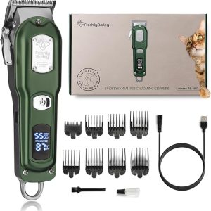 Professional Pet Shaver with Detachable Guards